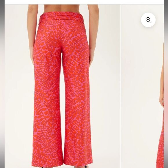 Trina Turk Swim trellis coverup pants XL - Picture 3 of 8